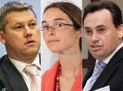 Prezidenţiabilii PDL şi-au prezentat proiectele: Falcă vrea dreapta unită, Predoiu critică USL, iar Creţu vrea educaţie